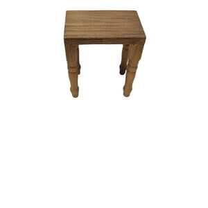 Reevesline‎ 1972 vintage wooden dollhouse furniture bench